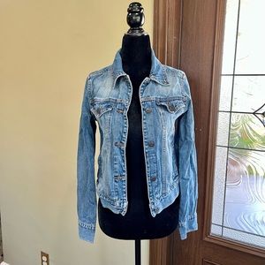 Hollister denim jean jacket S